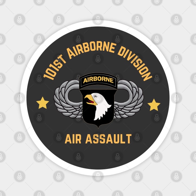 101st Airborne Air Assault Magnet by Trent Tides